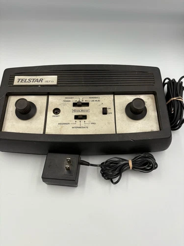 Coleco Telstar Video Game Console Hockey - Tennis - Handball - - Tested