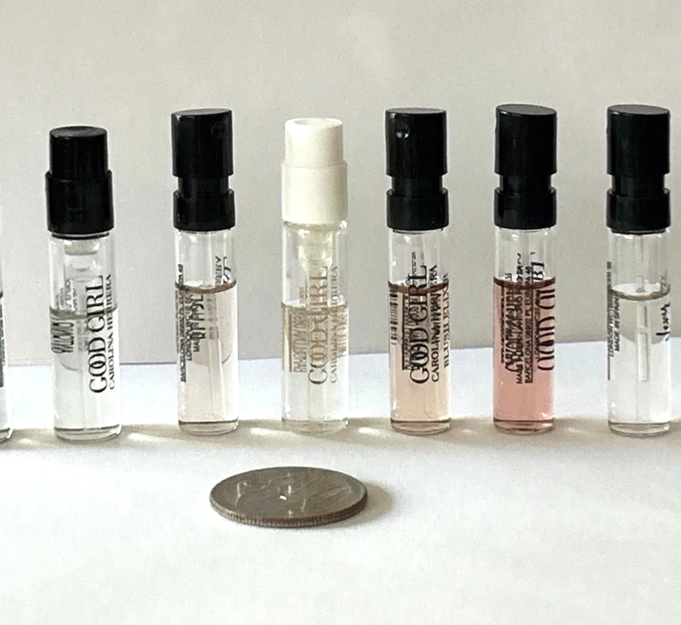 Carolina Herrera Good Girl Perfume Collection Sample Spray 6pc Set