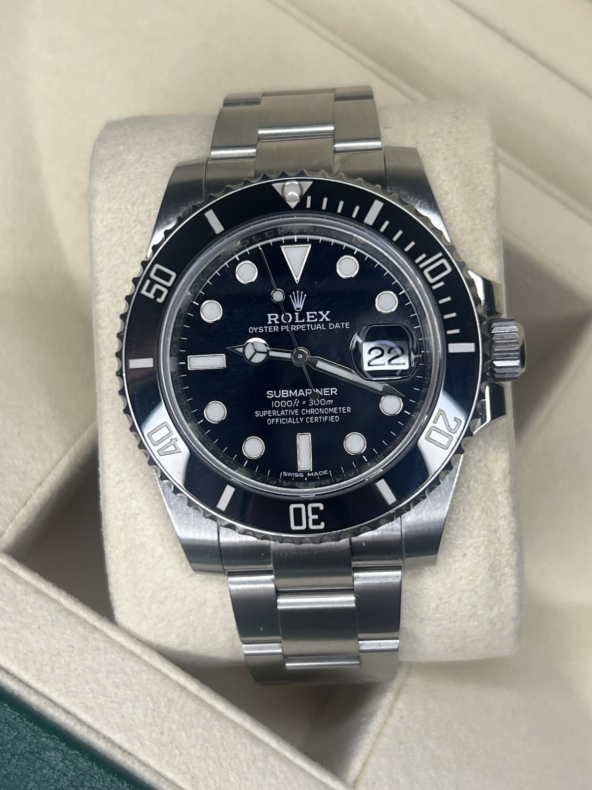 Rolex Submariner Date / Ref: 116610LN / 40mm / 2018 / Full Set / Mint Condition