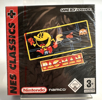 Nintendo GBA Nes Classics Pac-Man, Neu und Nintendo Factory Sealed