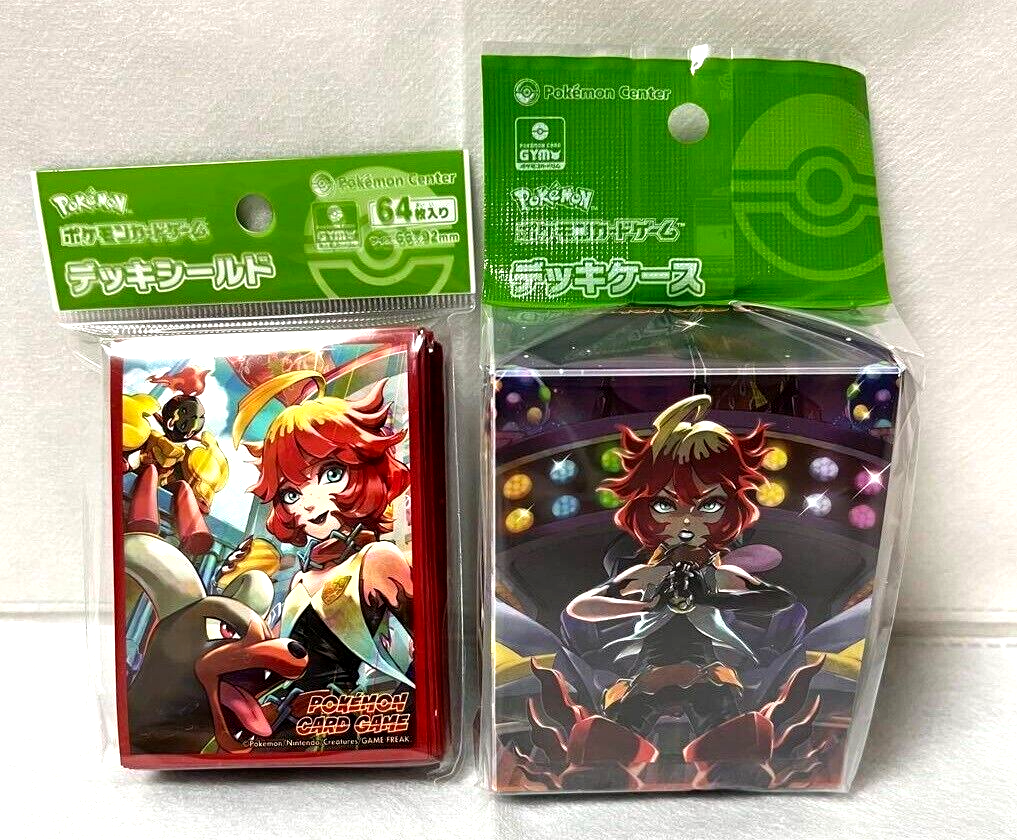 Pokemon Card Game Deck Shield 64 Sleeves & Deck Case Gardevoir Japanese NEW