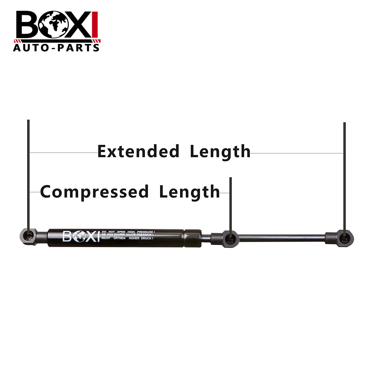 2pcs Front Hood Lift Supports Strut Shock Spring For Kia Carnival 2003