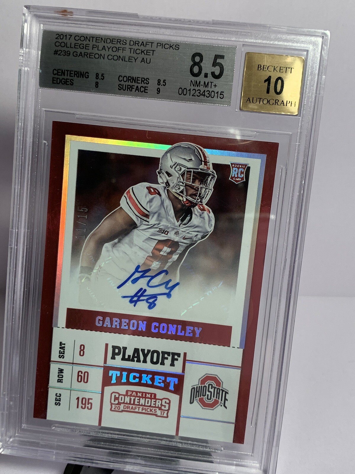 Gareon Conley card image