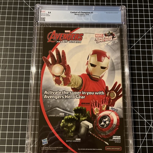 CONTEST of CHAMPIONS 1 CGC 9.4 LEINIL FRANCIS YU 1:25 1st White Fox - Picture 8 of 13