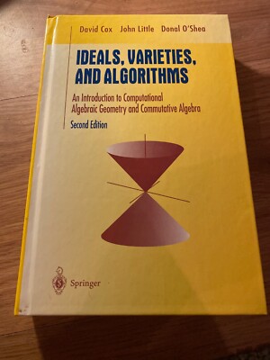 Ideale, Sorten und Algorithmen: Eine Einführung, Cox, Little, O'Shea Hardcover