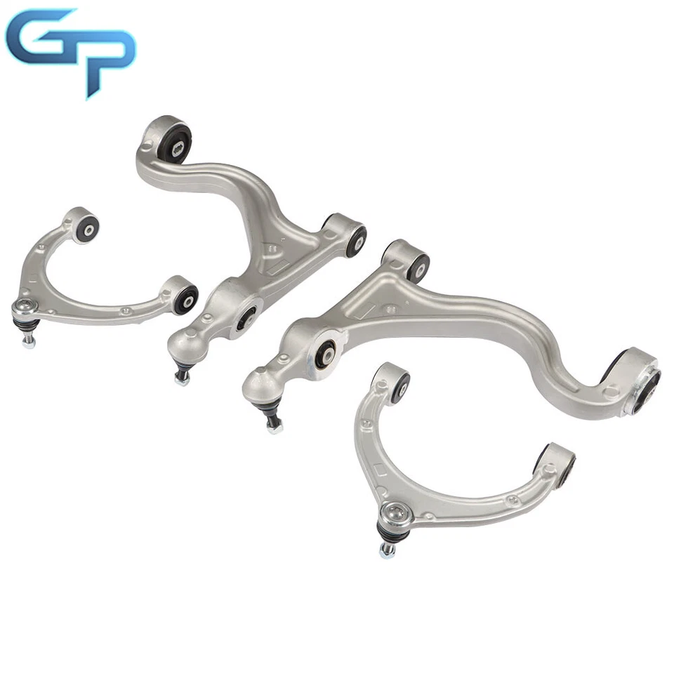 Front Set Upper Lower Control Arms For Porsche Panamera 2010 2011 2012 2013 - Image 2 of 4