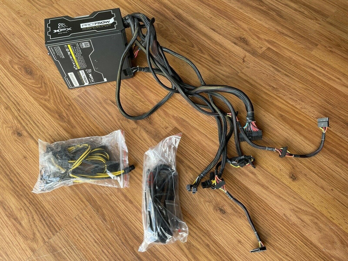 XXXさん専用 XFX PRO750W 750W XXX Edition Semi Modular Power Supply Unit with