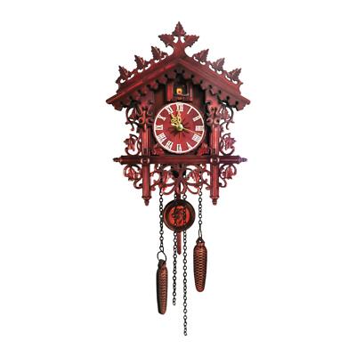 Wanduhr Kuckucksuhr für Bauernhaus leicht dekorativ mit Pendel
