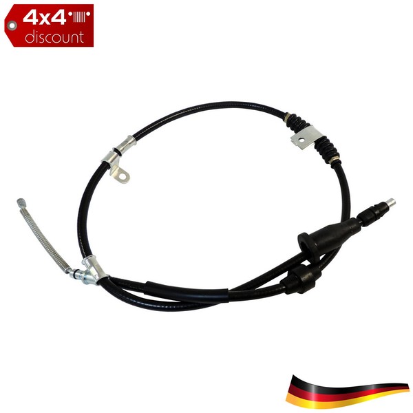 Seilzug, Feststellbremse, Rechts, Hinten Jeep Compass, Patriot MK 2007+-image
