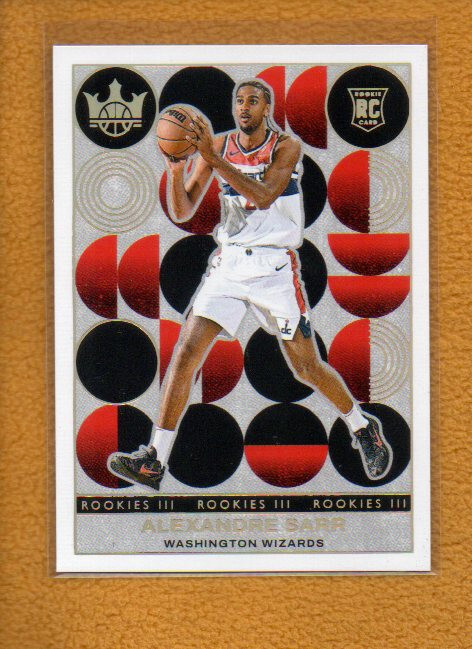 Alexandre Sarr 2024-25 Panini Court Kings Basketball Rookie
