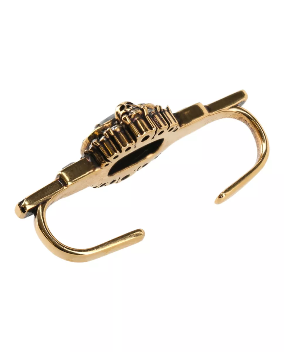 Alexander McQueen Womens Jeweled Stick Bar Ear Cuff | eBay