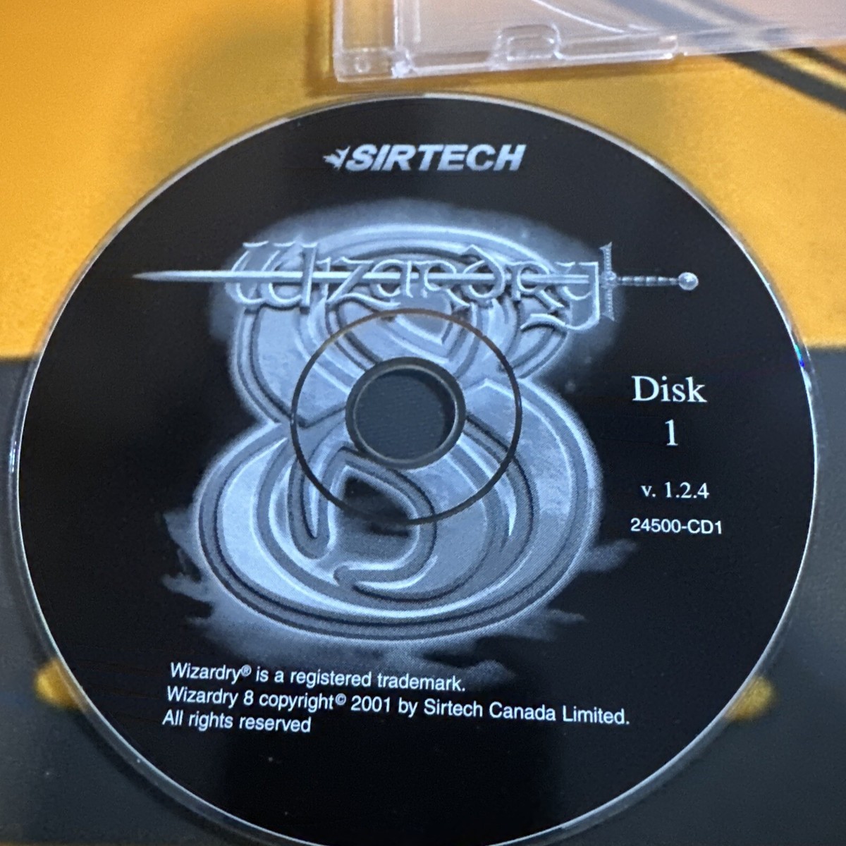 Windows ウィザードリィ8 CD-ROM のみ Wizardry 8 PC CD-ROM Sirtech RPG Of The Year Edition Sir