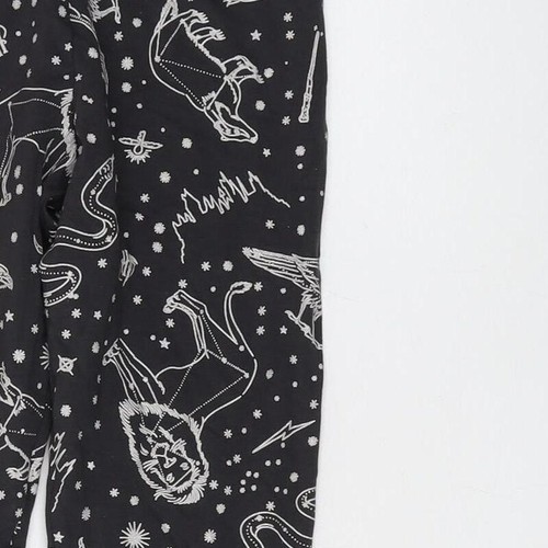 Marks and Spencer Girls Black Celestial Ankle Leggings 13-14 - Picture 10 of 12