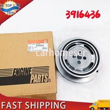 NEW Crankshaft Damper For Dodge Ram Cummins 4B 6B 5.9L 89-98.5 3911422 12V