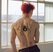 Hisoka Spider Tattoo Phantom Troupe / Costume Cosplay Temporary Tattoo Spider