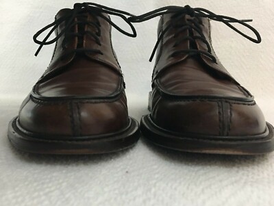 Mezlan Barletta Brown Leather Split Apron Toe Ankle Boots  display picture 1