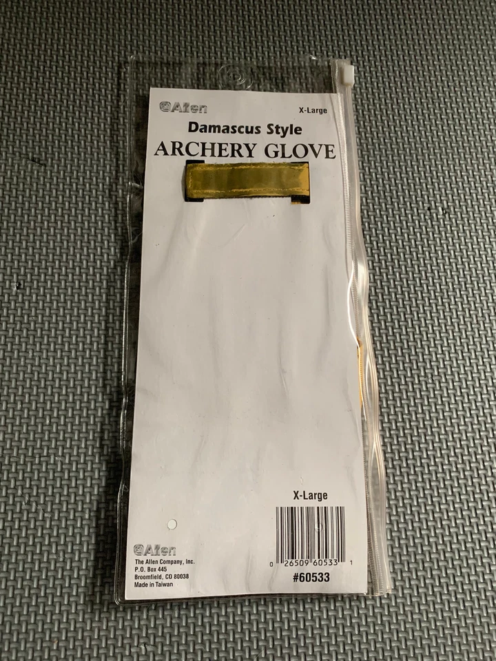 Allen Archery Glove XL Damascus Style 3 Finger with Wrist Strap - Image 2 of 4