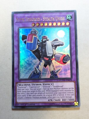 Yu-Gi-Oh! Super Vehicroid - Stealth Union DUOV-EN078 – Duel Overload Ultra Rare 1st Edition