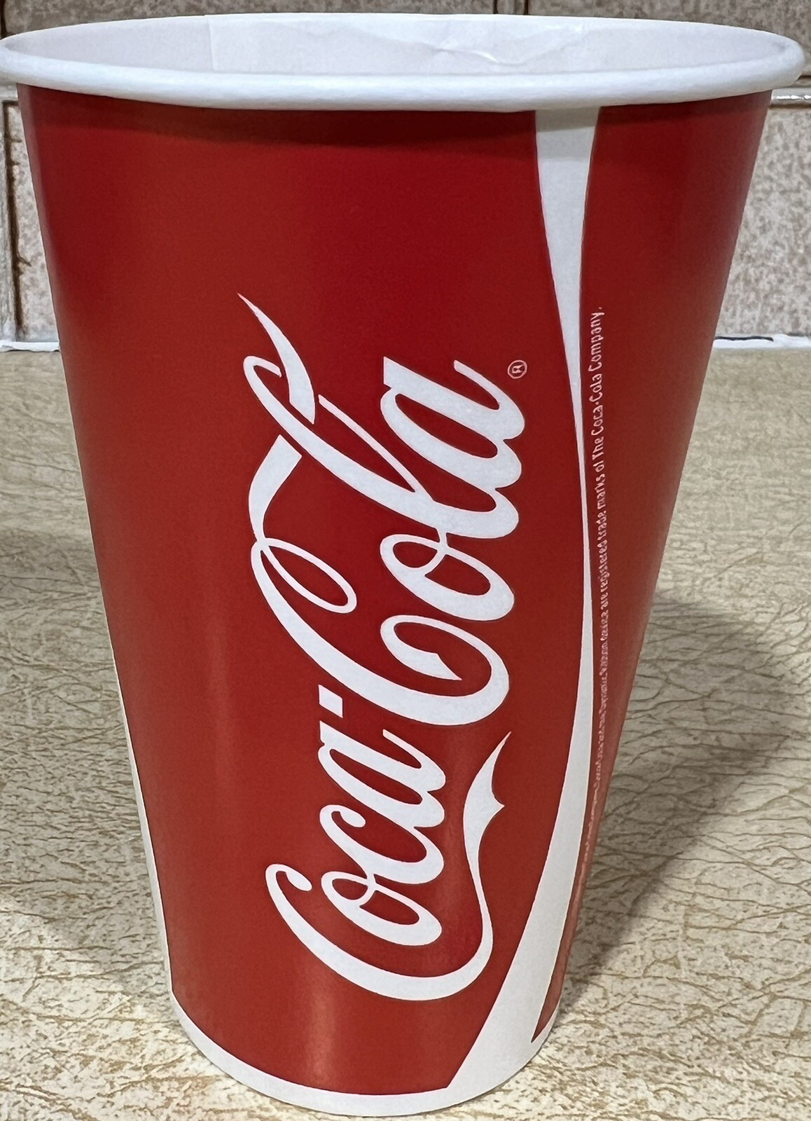 12oz Coca Cola Paper Cups Coke Branded Logo Cups Without Lids Cheap ...