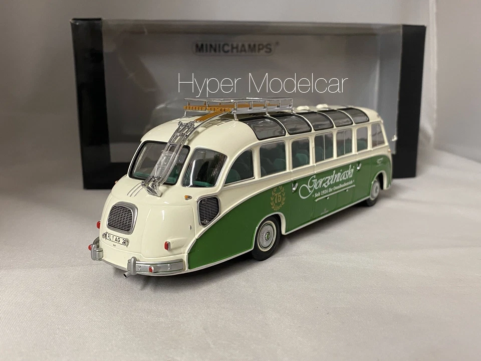 MINICHAMPS 1/43 SETRA S8 AUTOBUS 1951 GORZELNIASKI ART.439030084 - Immagine 3 di 4