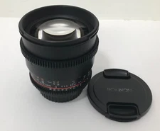 Rokinon 85mm T 1.5 AS IF UMC II CINE Lens Canon EF Mount