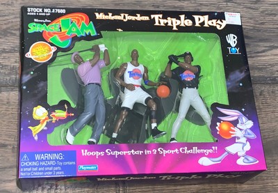 1996 Michael Jordan Space Jam Triple Play 3 Pack Action Figures NIB by Playmates 43377176800 | eBay
