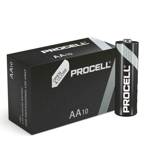 10 X Genuine Procell AA Batteries 1.5 V LR 06 MN 1500 Battery EXPIRY