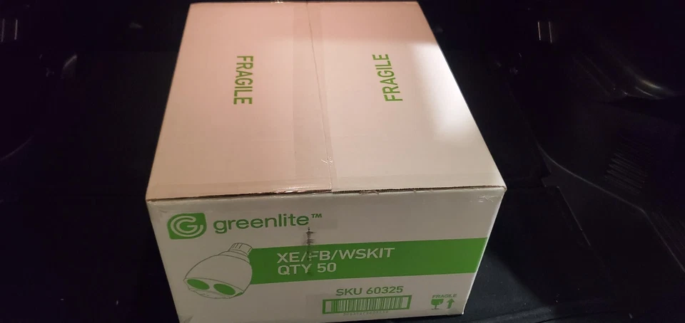 New 50 Pack Greenlite High Efficiency Shower Head And Aerators  - Image 2 of 3