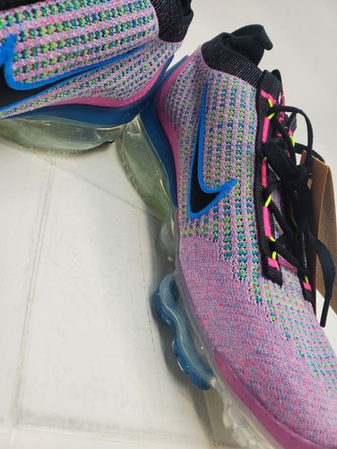 Women's Nike Air Vapor Max 2021 Flyknit Next Nature DX3369 600 Size 11.5 - Picture 6 of 8