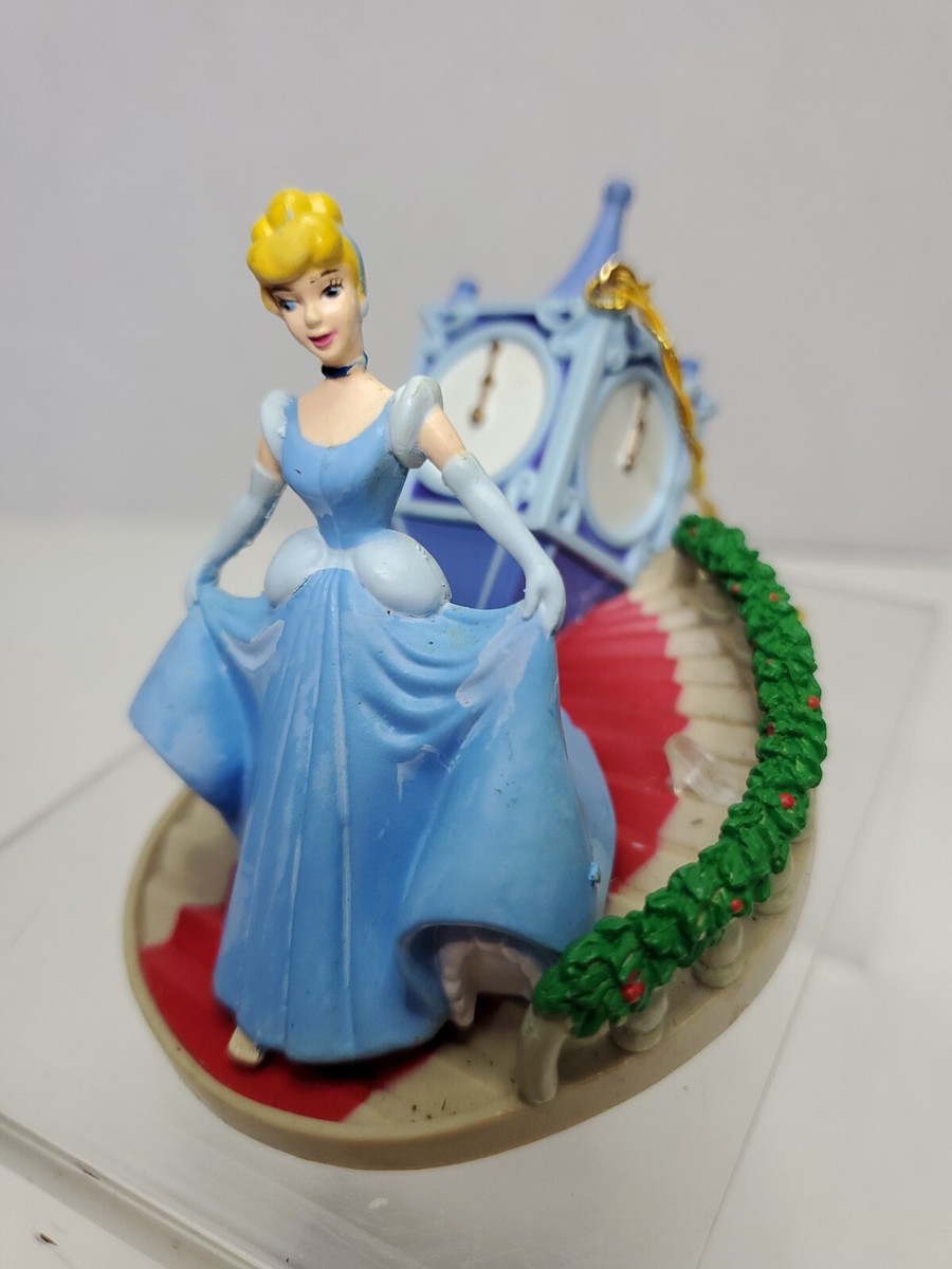 2000 Disney Cinderella Midnight Ball Blue Gown Stairs Moves