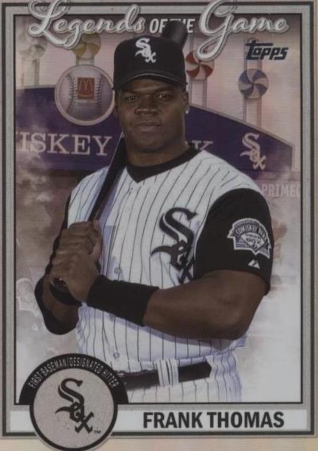 2023 Topps Series 2 - Legends of the Game Frank Thomas #LG-24 for