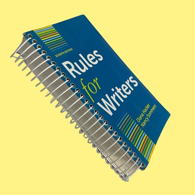Rules for Writers 7th Edition By Hacker, Diana (2012) Instructor's Edition