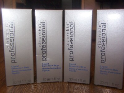 4x NEW Avon Clearskin Professional Acne Treatment Liquid Extraction Strip 1 oz