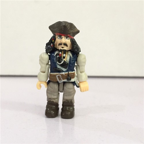 Mega Construx Bloks Pirates of The Caribbean Knight Jack Sparrow Pirate 2" Toy - Picture 5 of 13