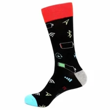 Men's Smart Phone Novelty Fun Socks