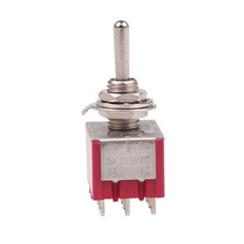 1x 9 Pin 3PDT Power Mini Toggle Switch AC 250V 2A ON/OFF/ON 3 Positions