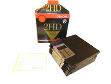 Denon MF 2HD 1. - 10x Stück - Floppy Diskett...