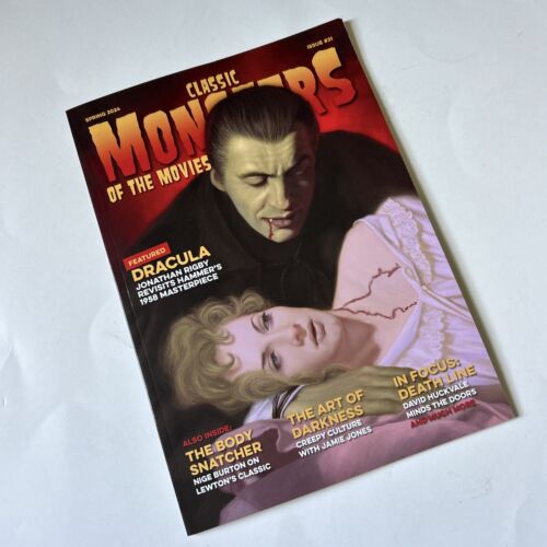 CLASSIC MONSTERS Mag Dracula-Spring 2024-#31 -Body Snatcher-Death Line-Hammer - Picture 1 of 9