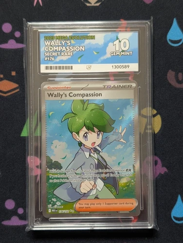 Wally's Compassion 176/132 ACE graded card