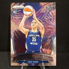 2026 Panini Prizm WNBA Azzi Fudd Rookie Fireworks Insert #11 Dallas Wings