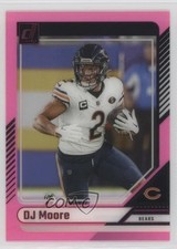 2024 Panini Clearly Donruss Pink DJ Moore #11 1oa8
