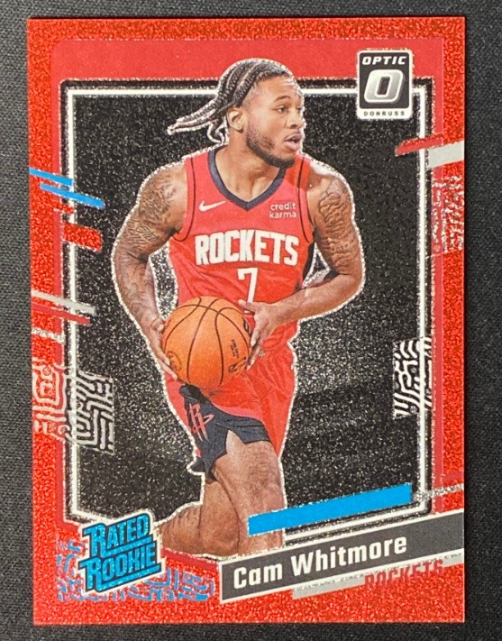 Cam Whitmore 2023-24 Panini Donruss Optic Red Glitter 01/75 #217