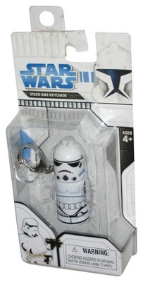Star Wars Stack-Ems Stormtrooper (2008) Basic Fun Schlüsselanhänger