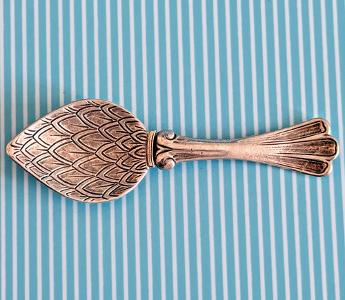 BEAUTIFUL RARE BUCCELLATI  800 SILVER SPOON, MASTER SALT / JAM- HAND MADE - Picture 1 of 14