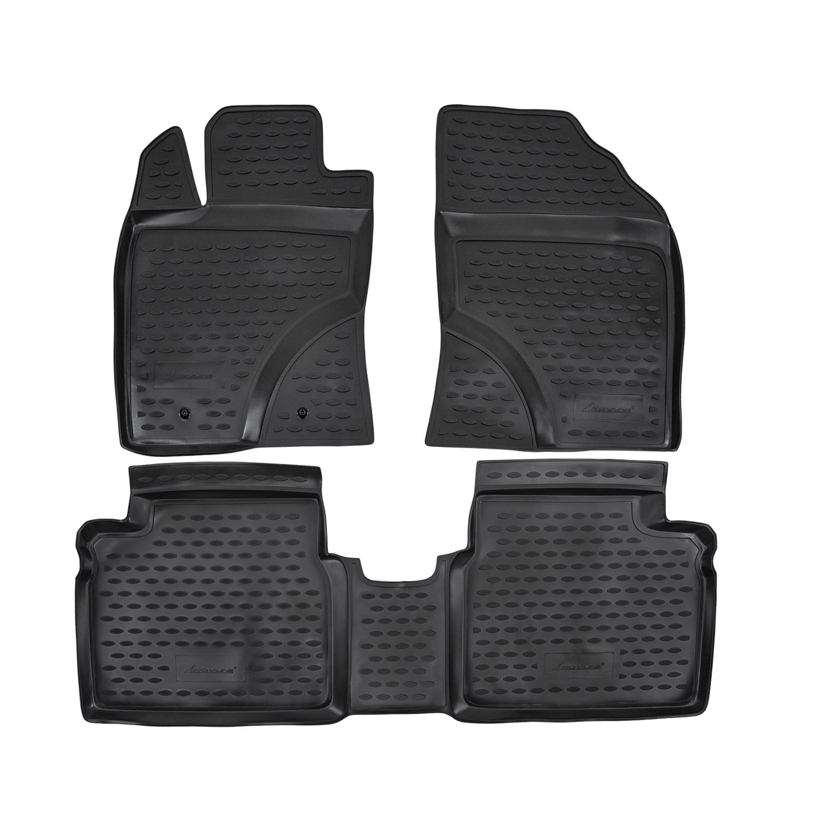 Tapis auto caoutchouc Toyota Avensis 2009-2017 facile à nettoyer pour les familles