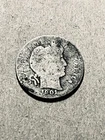 New Listing1901 P Silver Barber Dime
