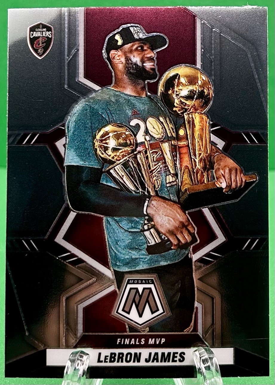 2021-22 Panini Mosaic - Finals MVPs LeBron James #298 Cleveland Cavaliers