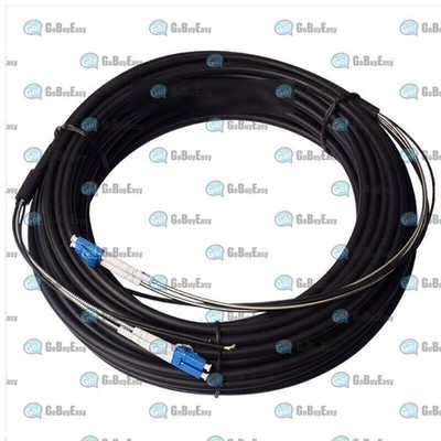 Outdoor Field Fiber Patch Cord LC to LC UPC SM 9/125 Duplex Fiber Cable 3M *pt