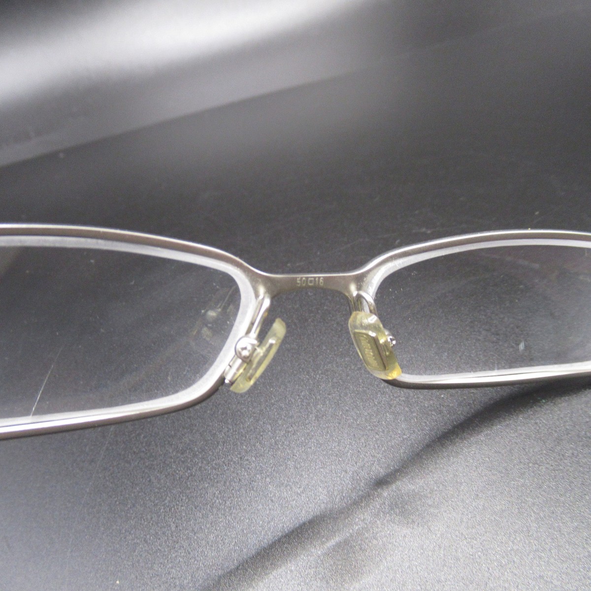 Miu Miu MU56CV Women's Rectangle Eyeglass Frames Silver Pink Mauve