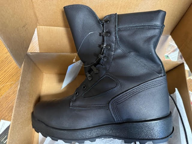 McRae Packed Navy Steel Toe Made In USA #9052 Mens Black Size 12.5 McRae Packed Navy Steel Toe Made In USA #9052 Mens Black Size 12.5